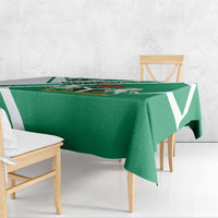 Nigeria Coat Of Arms Tablecloth Sporty Style