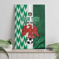 Custom Nigeria Football Canvas Wall Art Come On Super Eagles