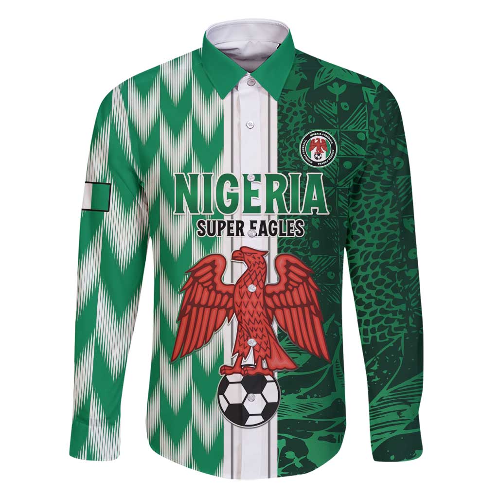 Custom Nigeria Football Family Matching Mermaid Dress and Hawaiian Shirt Come On Super Eagles