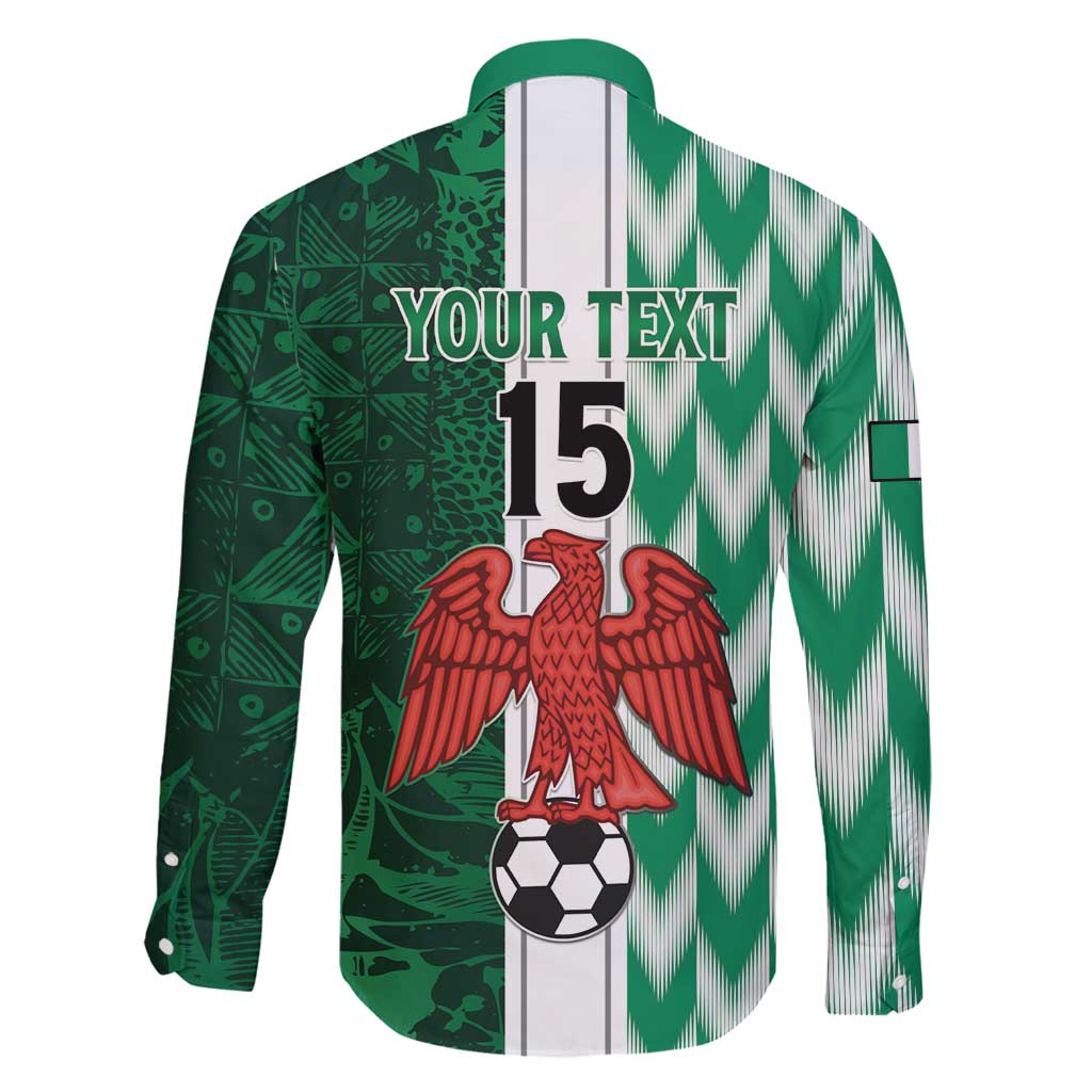 Custom Nigeria Football Family Matching Off Shoulder Maxi Dress and Hawaiian Shirt Come On Super Eagles