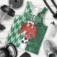 Custom Nigeria Football Men Tank Top Come On Super Eagles
