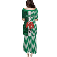 Custom Nigeria Football Puletasi Come On Super Eagles