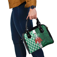 Custom Nigeria Football Shoulder Handbag Come On Super Eagles