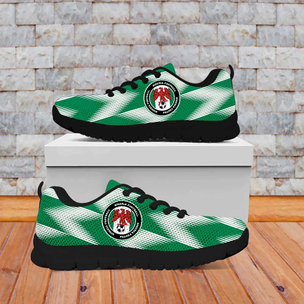 Custom Nigeria Football Sneakers Come On Super Eagles