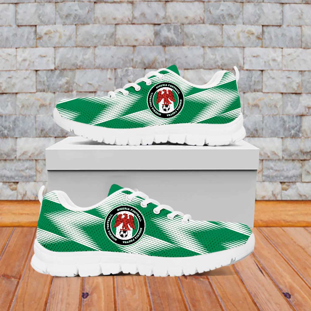 Custom Nigeria Football Sneakers Come On Super Eagles