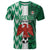 Custom Nigeria Football T Shirt Come On Super Eagles