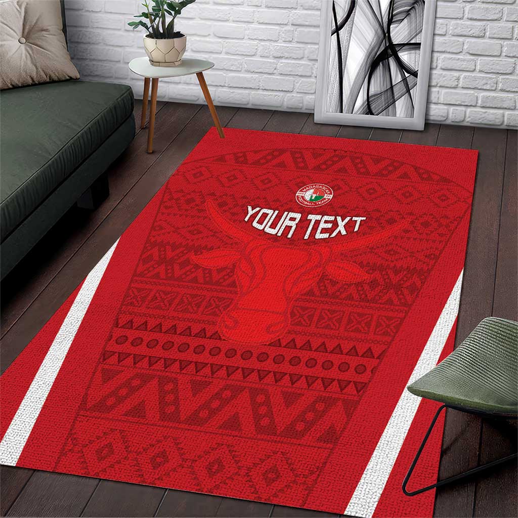 Custom Madagascar Football Area Rug Go Barea Go