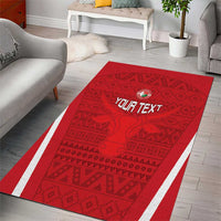 Custom Madagascar Football Area Rug Go Barea Go
