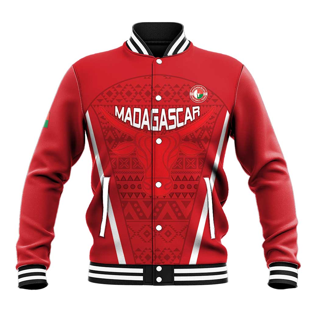 Custom Madagascar Football Baseball Jacket Go Barea Go