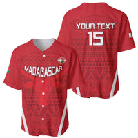 Custom Madagascar Football Baseball Jersey Go Barea Go