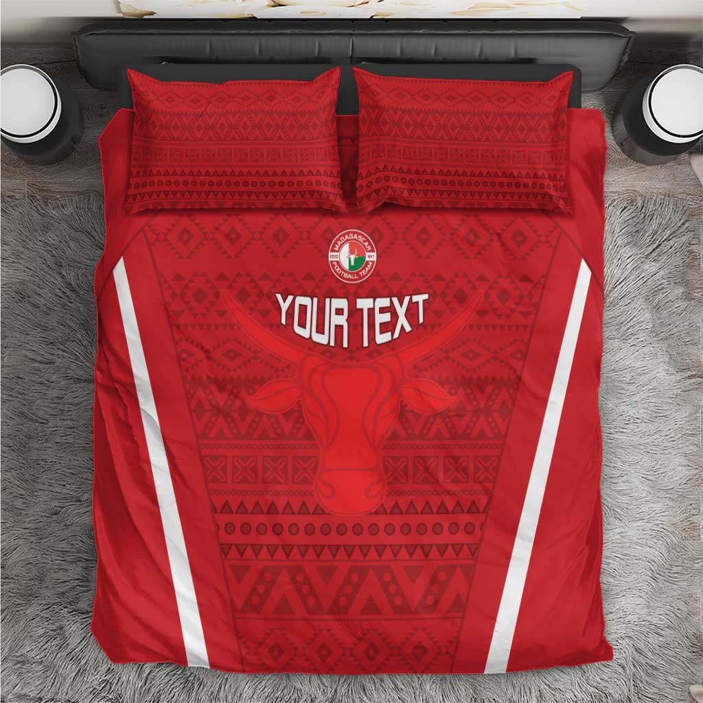 Custom Madagascar Football Bedding Set Go Barea Go