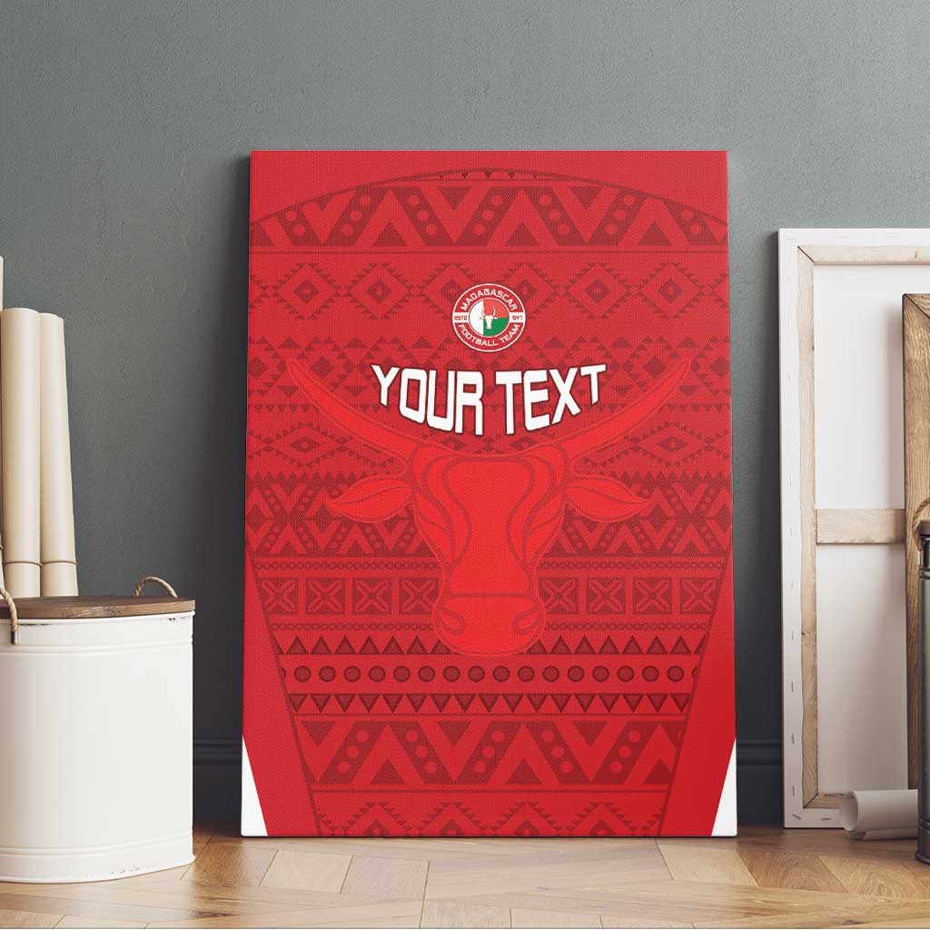 Custom Madagascar Football Canvas Wall Art Go Barea Go
