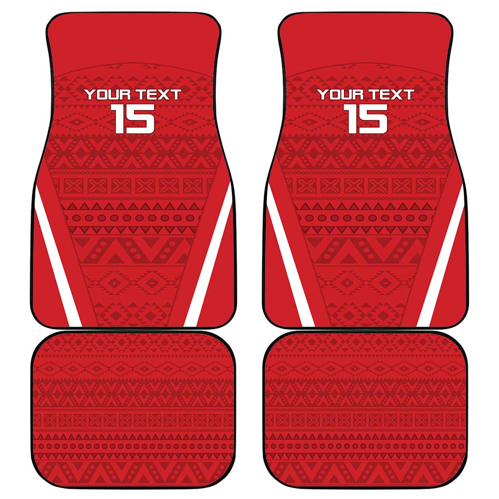 Custom Madagascar Football Car Mats Go Barea Go