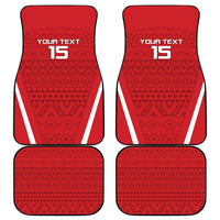 Custom Madagascar Football Car Mats Go Barea Go