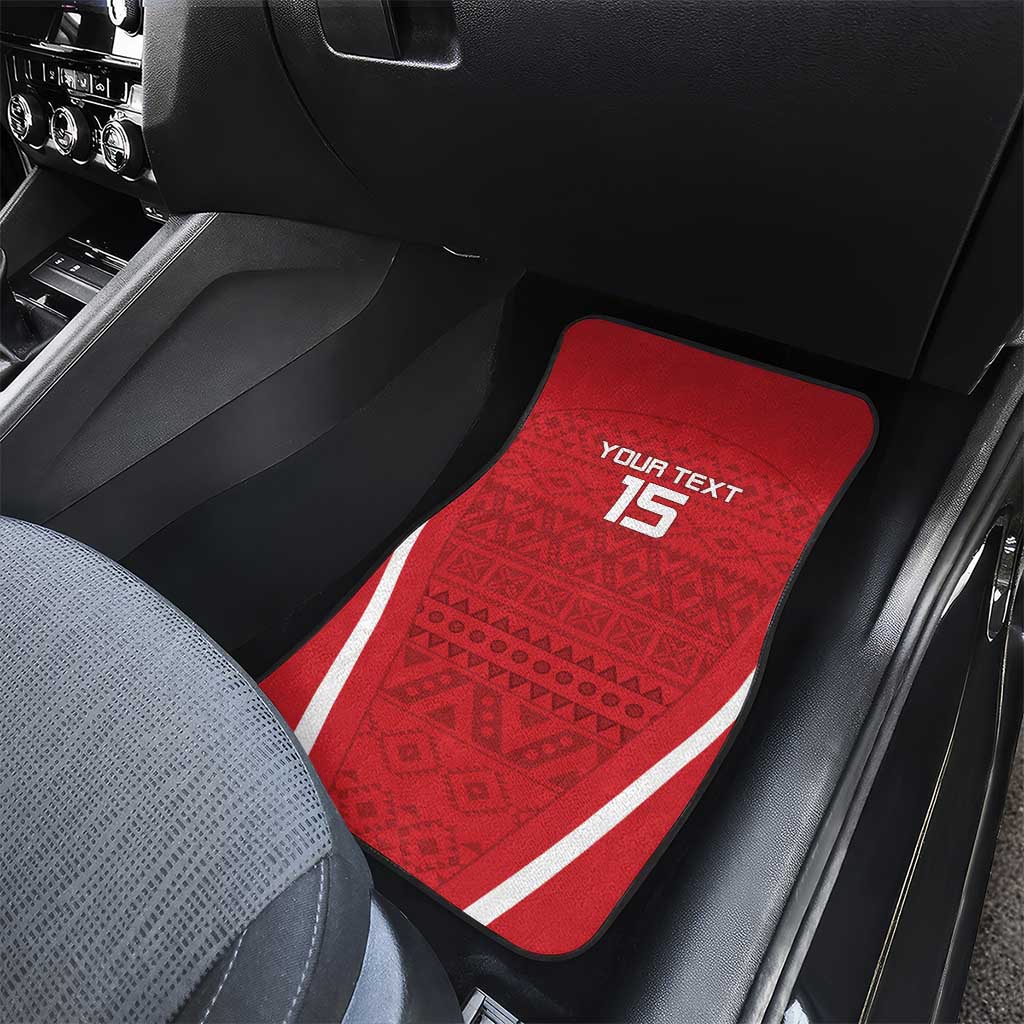 Custom Madagascar Football Car Mats Go Barea Go