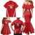 Custom Madagascar Football Family Matching Mermaid Dress and Hawaiian Shirt Go Barea Go
