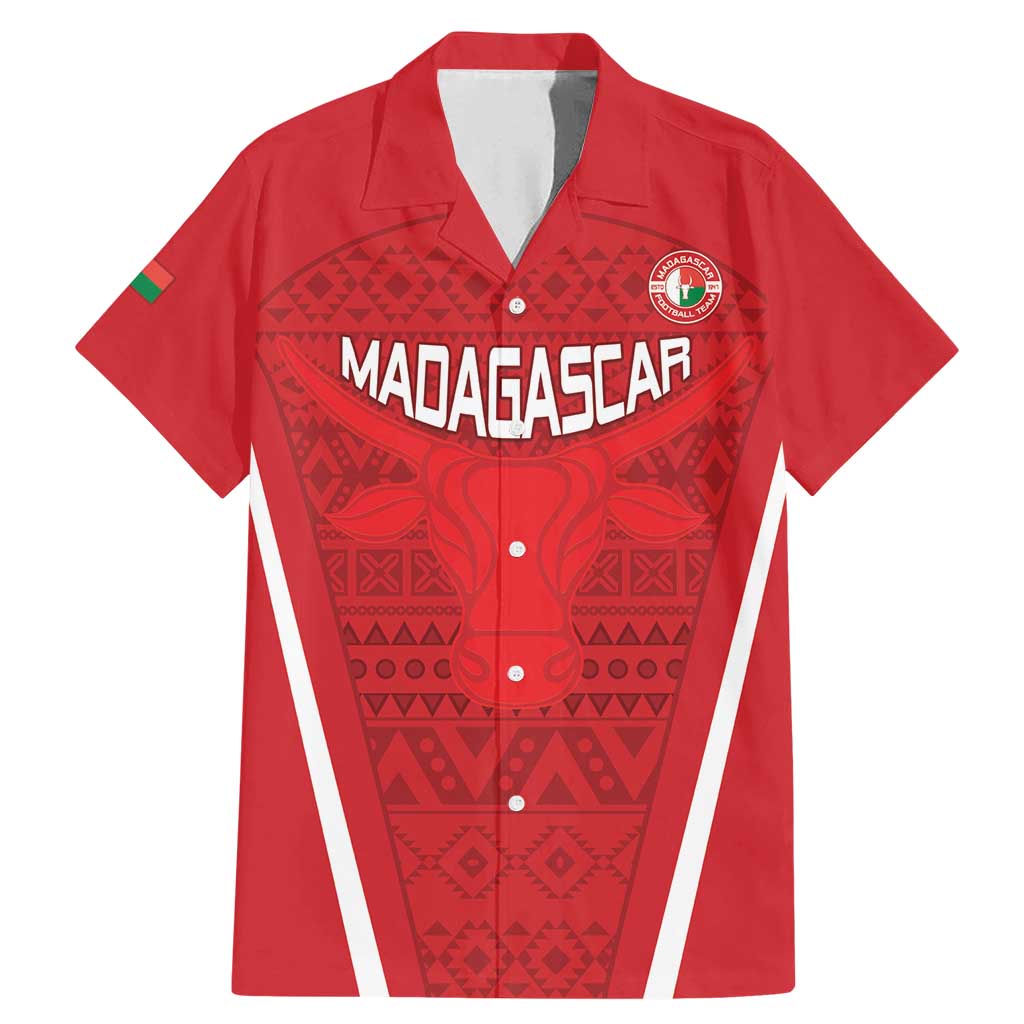 Custom Madagascar Football Family Matching Mermaid Dress and Hawaiian Shirt Go Barea Go