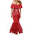 Custom Madagascar Football Family Matching Mermaid Dress and Hawaiian Shirt Go Barea Go