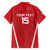 Custom Madagascar Football Family Matching Off Shoulder Short Dress and Hawaiian Shirt Go Barea Go