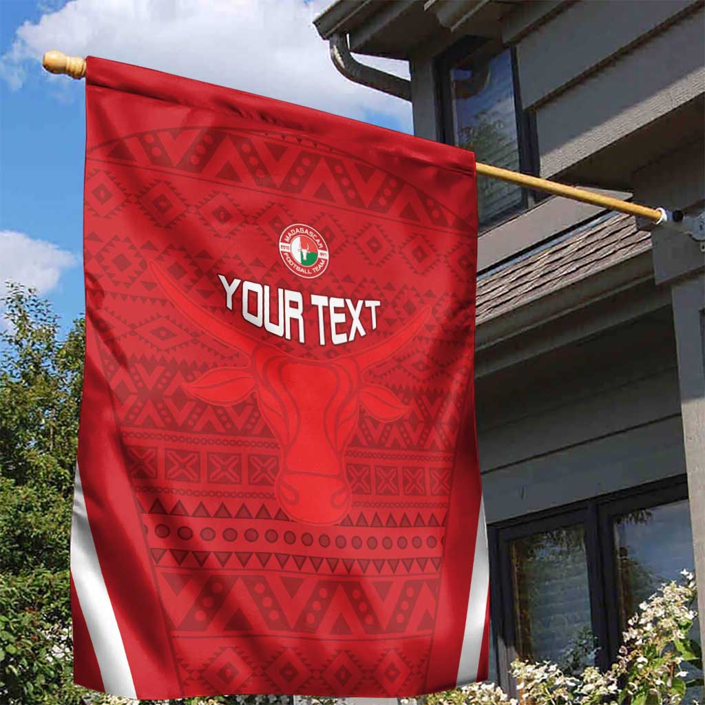 Custom Madagascar Football Garden Flag Go Barea Go