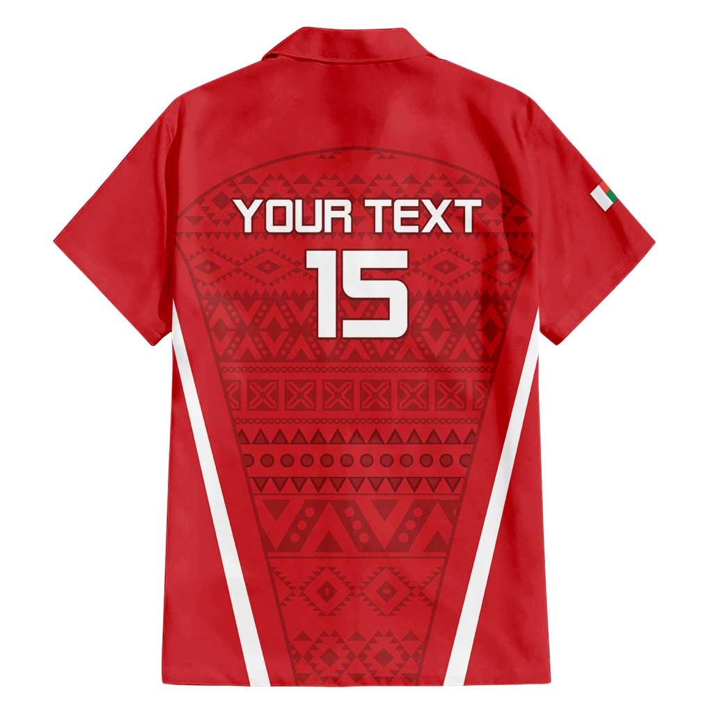 Custom Madagascar Football Hawaiian Shirt Go Barea Go