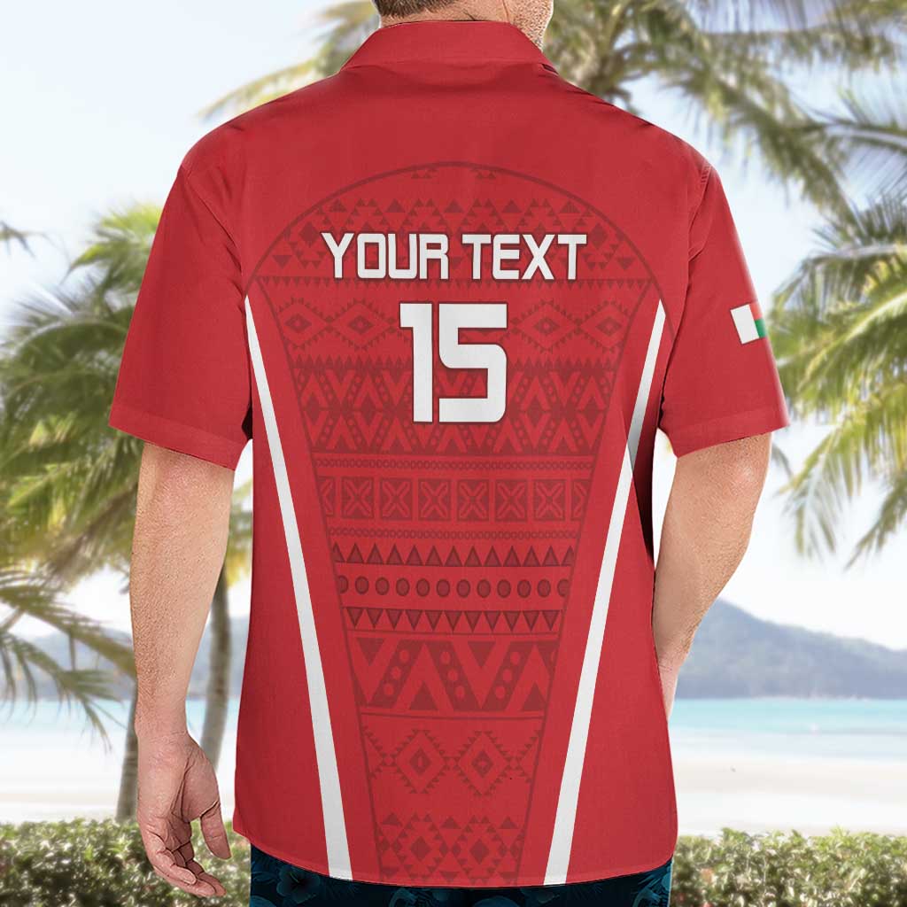 Custom Madagascar Football Hawaiian Shirt Go Barea Go