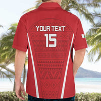 Custom Madagascar Football Hawaiian Shirt Go Barea Go