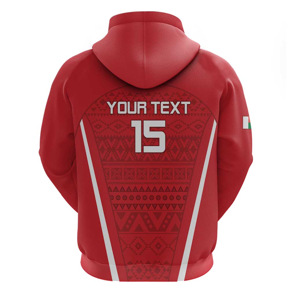 Custom Madagascar Football Hoodie Go Barea Go