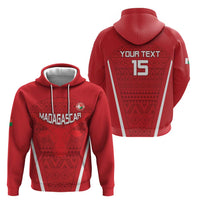 Custom Madagascar Football Hoodie Go Barea Go