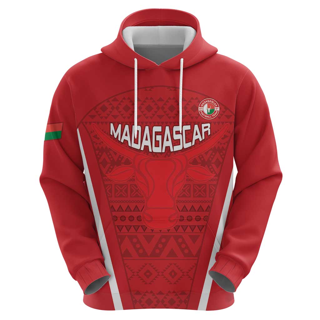 Custom Madagascar Football Hoodie Go Barea Go