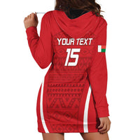 Custom Madagascar Football Hoodie Dress Go Barea Go