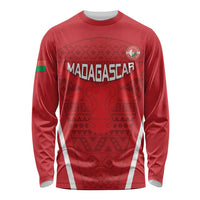 Custom Madagascar Football Long Sleeve Shirt Go Barea Go