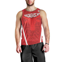 Custom Madagascar Football Men Tank Top Go Barea Go