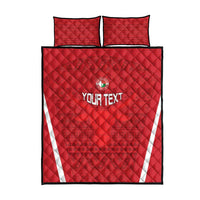 Custom Madagascar Football Quilt Bed Set Go Barea Go