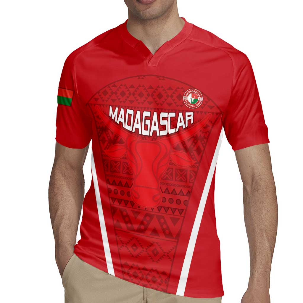 Custom Madagascar Football Rugby Jersey Go Barea Go
