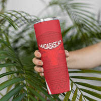 Custom Madagascar Football Skinny Tumbler Go Barea Go