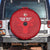 Custom Madagascar Football Spare Tire Cover Go Barea Go