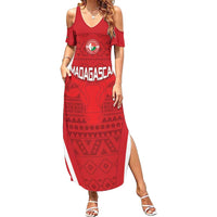 Custom Madagascar Football Summer Maxi Dress Go Barea Go