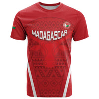 Custom Madagascar Football T Shirt Go Barea Go