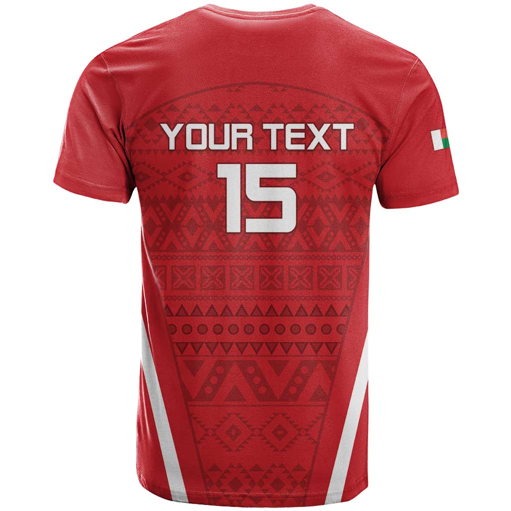 Custom Madagascar Football T Shirt Go Barea Go