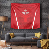 Custom Madagascar Football Tapestry Go Barea Go