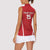 Custom Madagascar Football Women Sleeveless Polo Shirt Go Barea Go