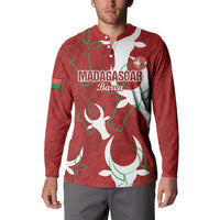 Custom Madagascar Football Button Sweatshirt Alefa Barea