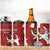 Custom Madagascar Football 4 in 1 Can Cooler Tumbler Alefa Barea