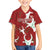 Custom Madagascar Football Family Matching Off Shoulder Short Dress and Hawaiian Shirt Alefa Barea