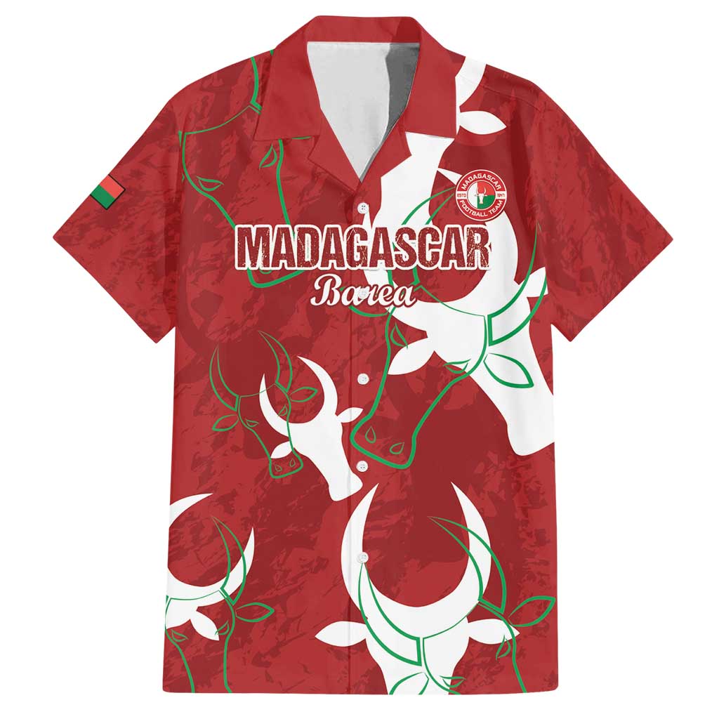 Custom Madagascar Football Family Matching Puletasi and Hawaiian Shirt Alefa Barea