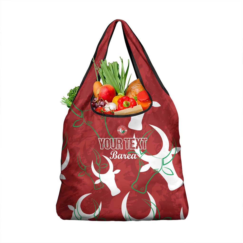 Custom Madagascar Football Grocery Bag Alefa Barea