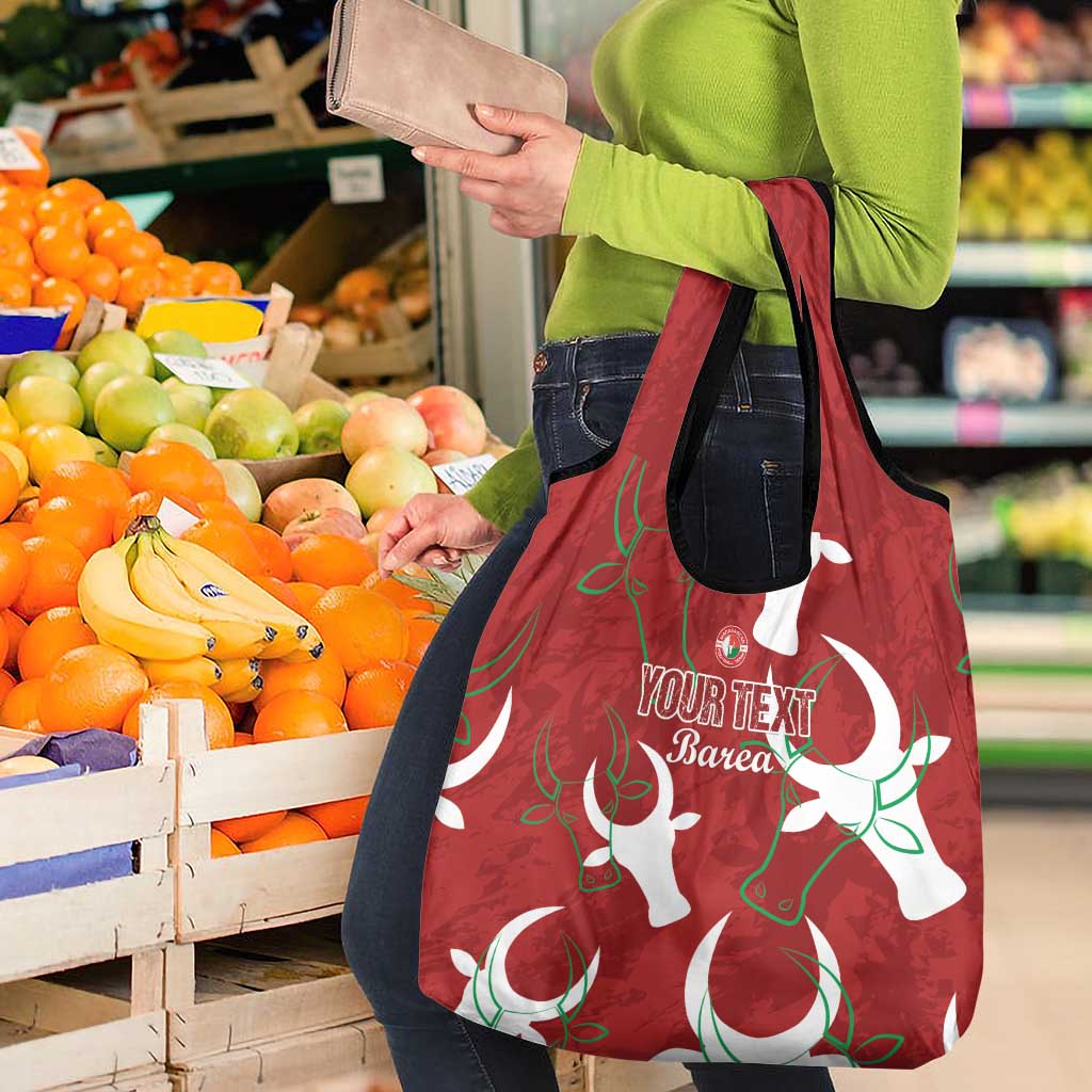 Custom Madagascar Football Grocery Bag Alefa Barea