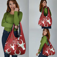 Custom Madagascar Football Grocery Bag Alefa Barea