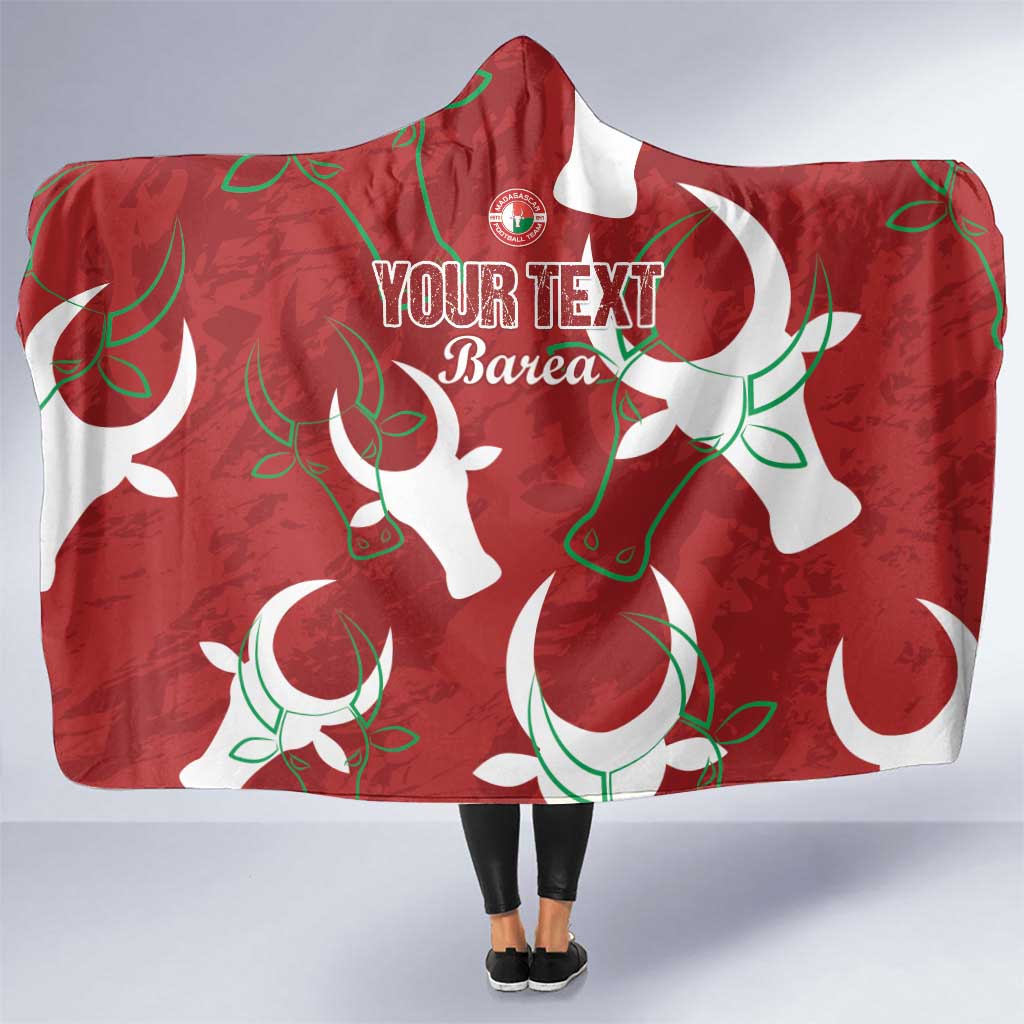 Custom Madagascar Football Hooded Blanket Alefa Barea